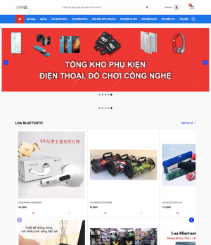 Thiết kế website bán phụ kiện